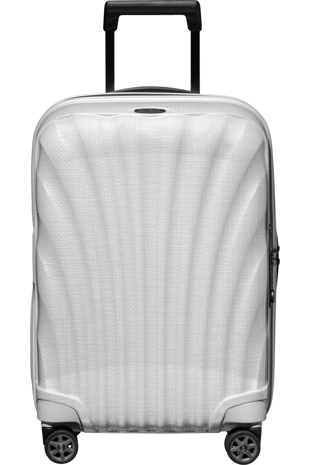 C Lite Spinner 4 wheels 55cm Expandable Cabin Off White London Luggage