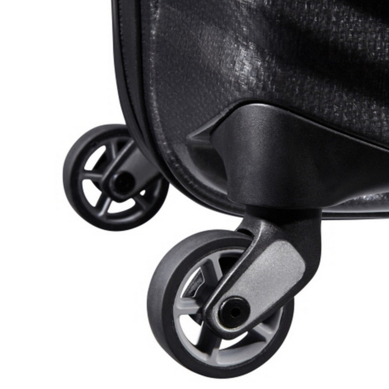 Lite Shock 69cm Spinner 4 Wheel Black London Luggage