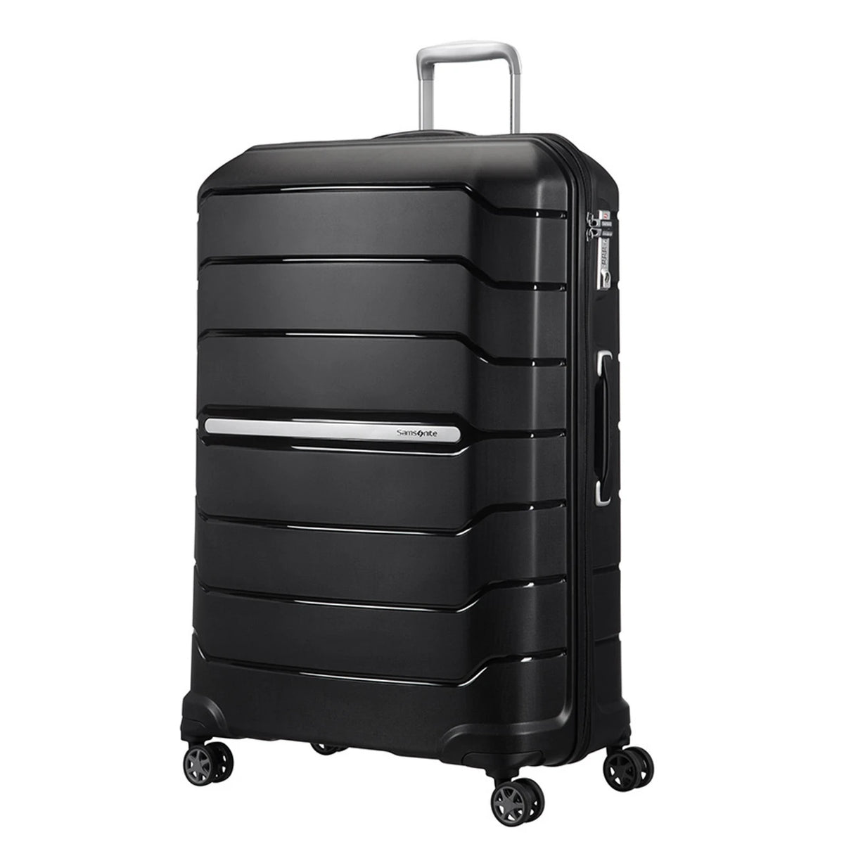 FLUX 4 Expandable Suitcase 81cm (4 Wheel) - Black