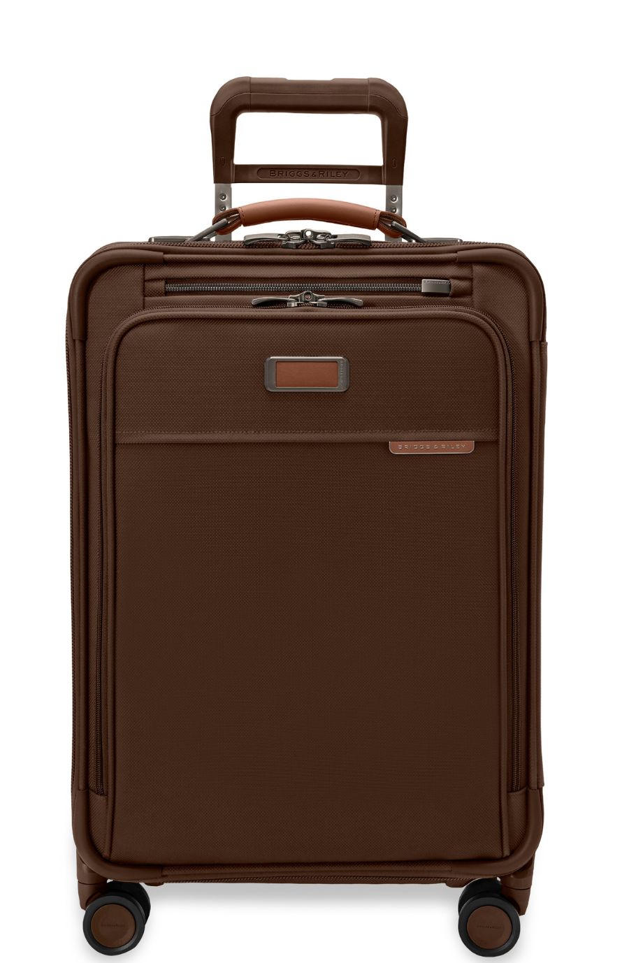 BASELINE Essential Carry-On Expandable Spinner - Chocolate