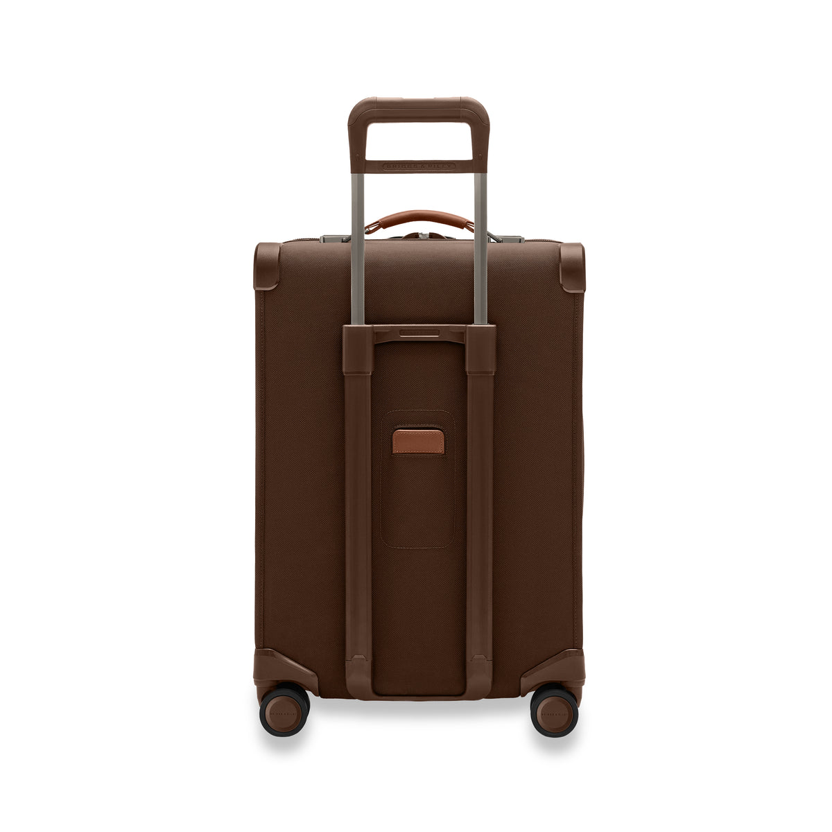 BASELINE Compact 61cm Checked Expandable Spinner - Chocolate