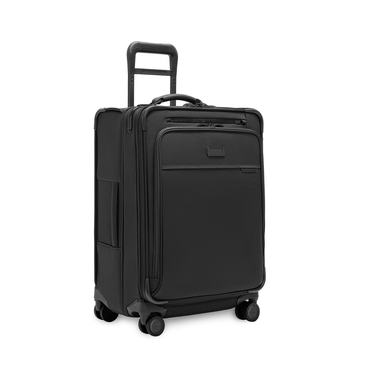 BASELINE Compact 61cm Checked Expandable Spinner - Black