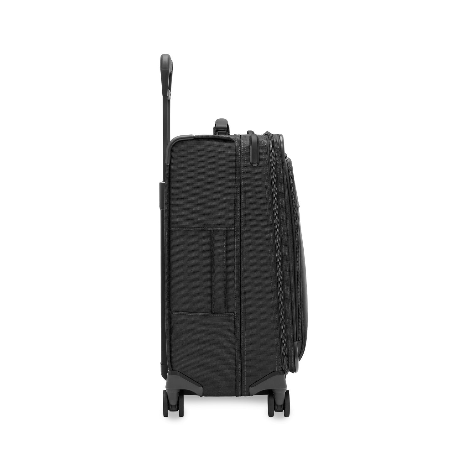 BASELINE Compact 61cm Checked Expandable Spinner - Black