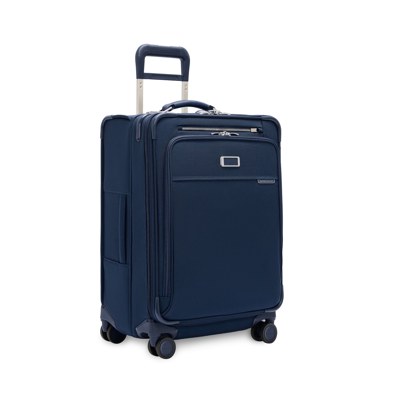 BASELINE Compact 61cm Checked Expandable Spinner - Navy