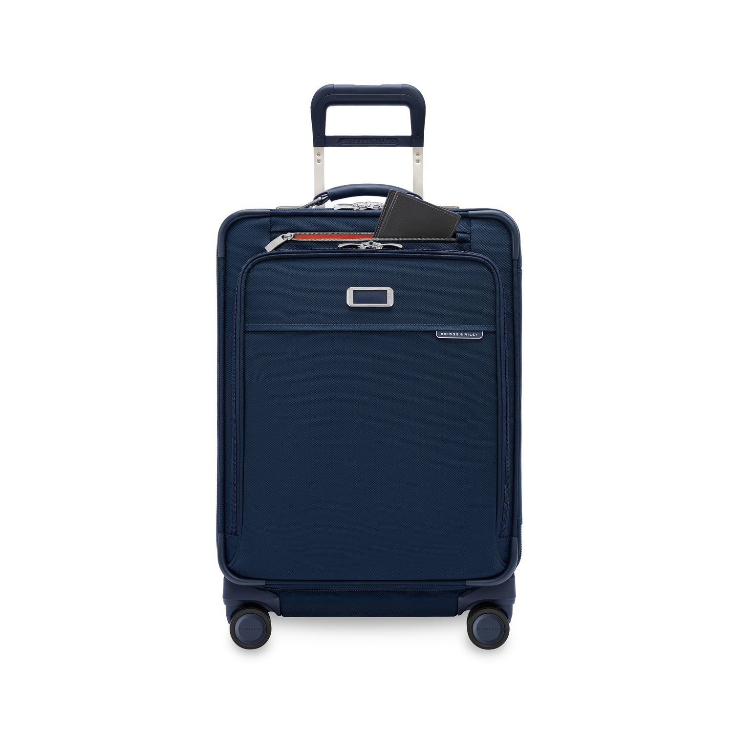 BASELINE Compact 61cm Checked Expandable Spinner - Navy