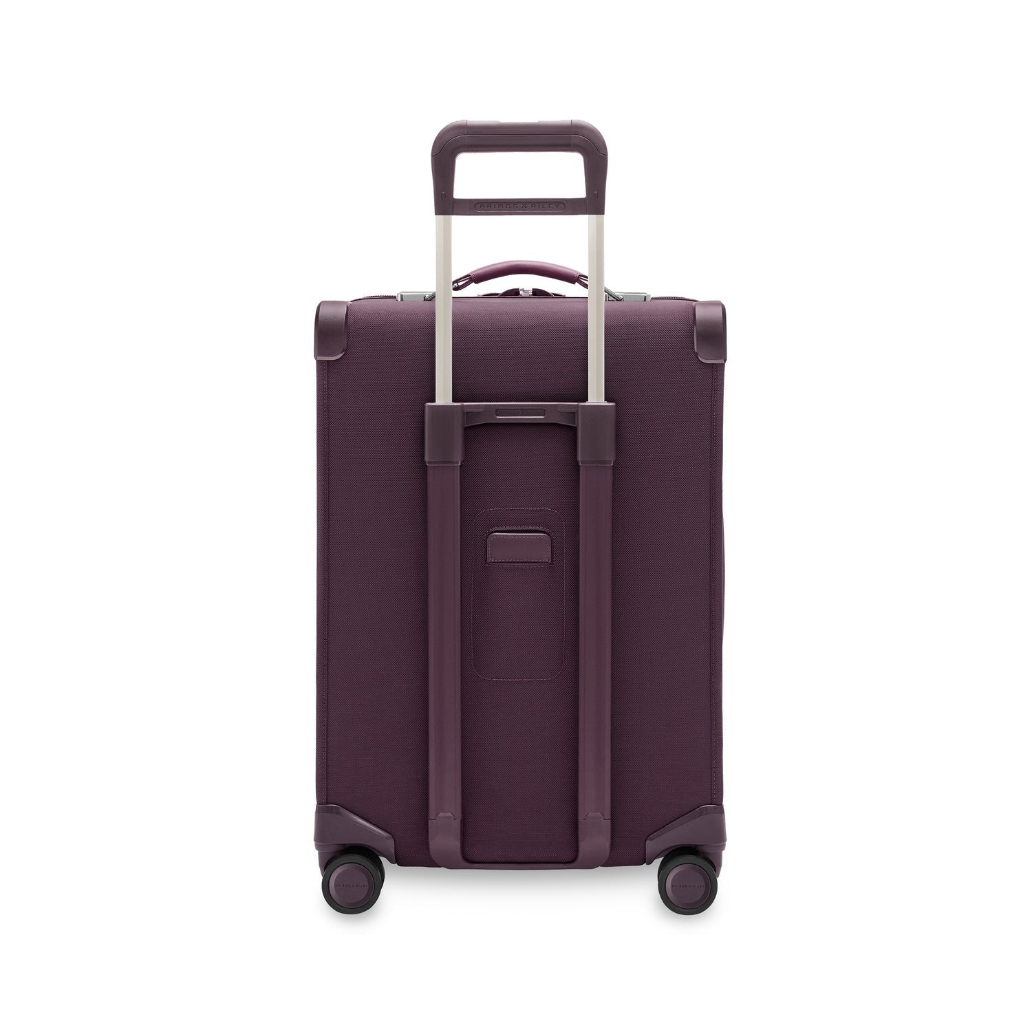 BASELINE Compact 61cm Checked Expandable Spinner - Plum
