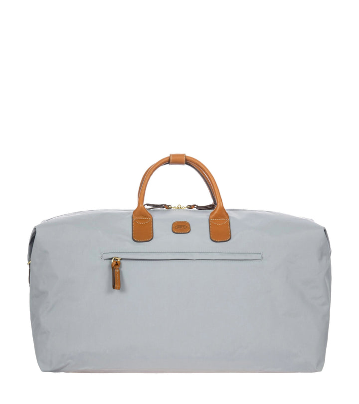 X collection nylon luxury Holdall 2in1 Silver London Luggage