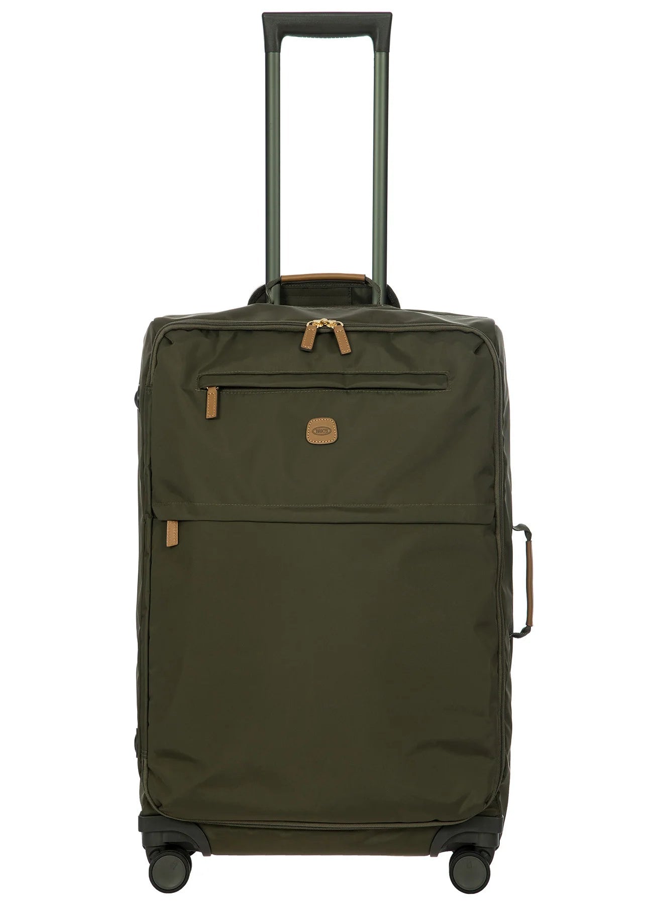 X-Collection Medium 71cm recycled fabric trolley - Olive