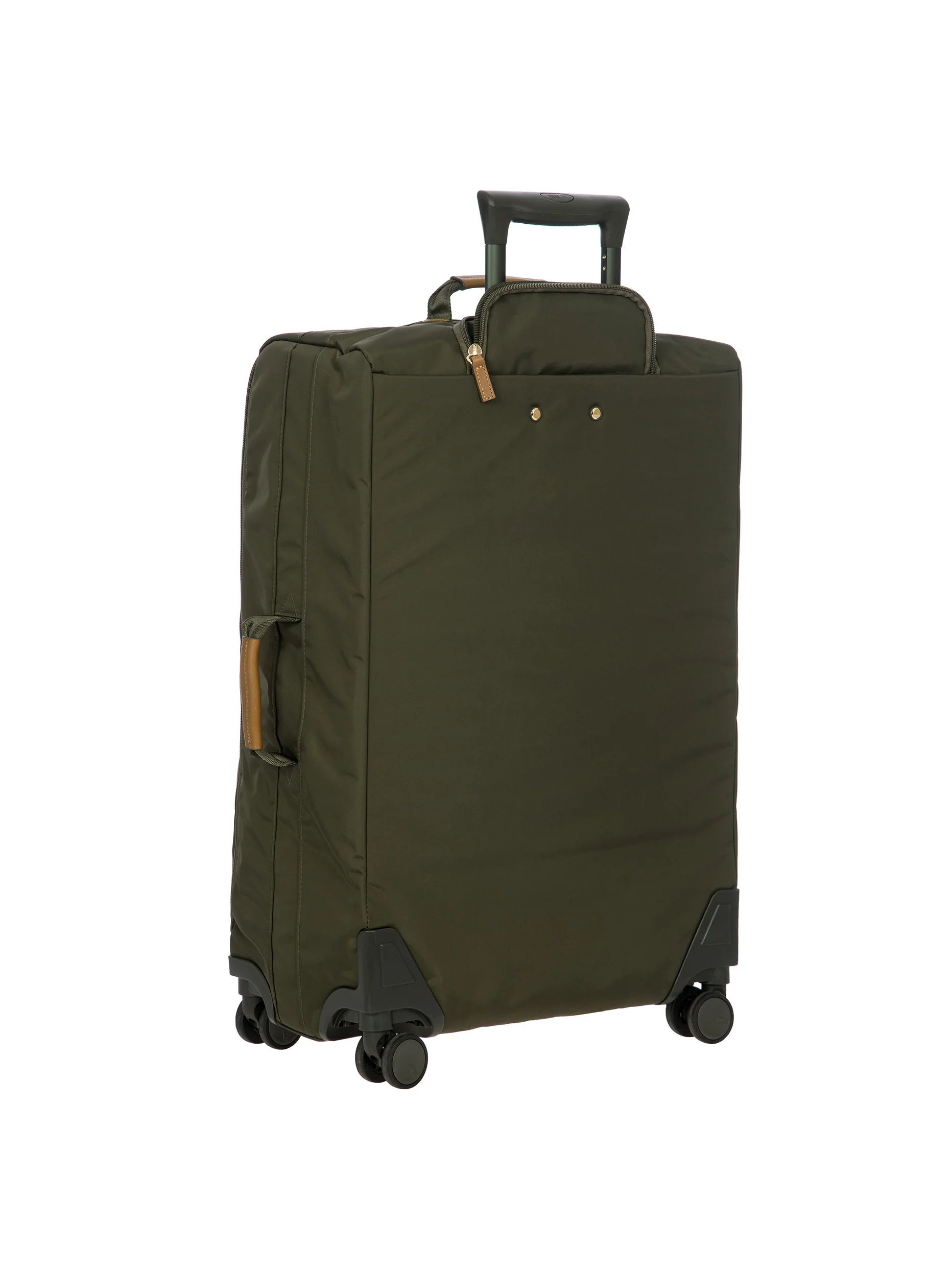 X-Collection Medium 71cm recycled fabric trolley - Olive