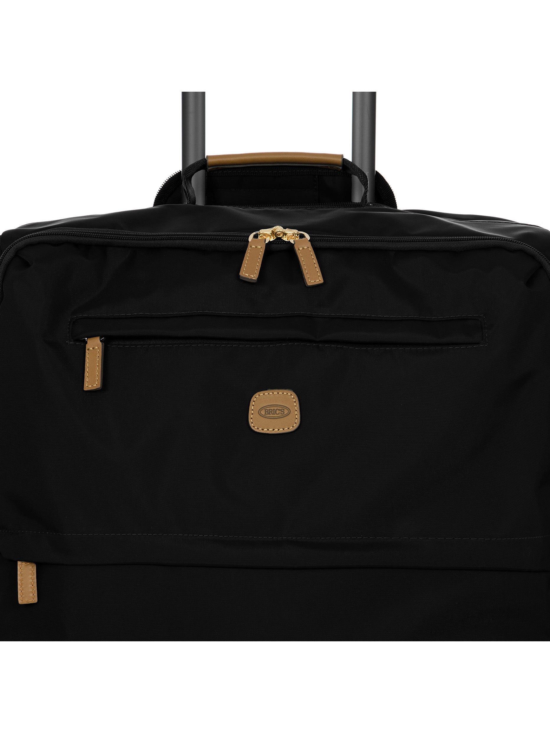 X-Collection Medium 71cm recycled fabric trolley - Black