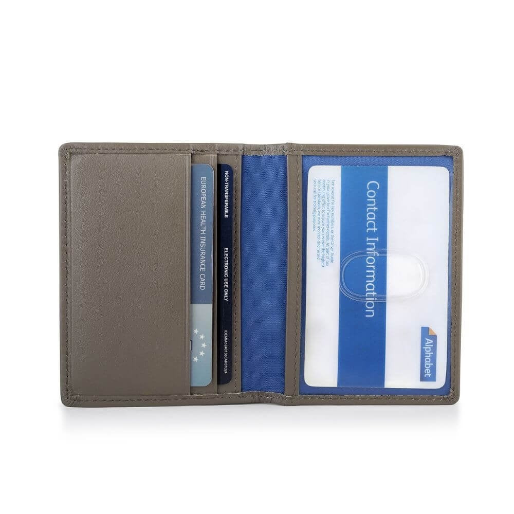 Biofold Cardholder Wallet Carmen Rio - Taupe