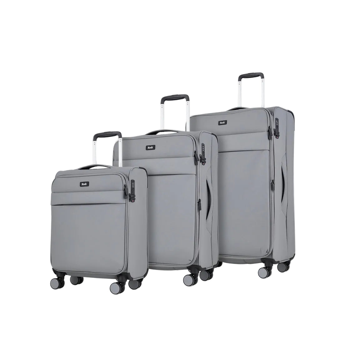 Harper Set of 3 Suitcases - Grey