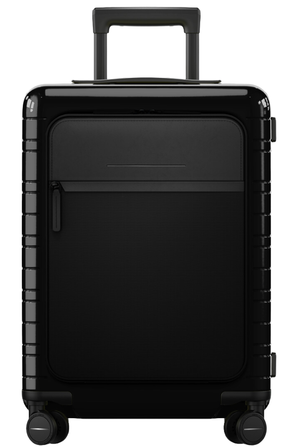 M5 Essential Cabin Luggage (37L) - Glossy All Black