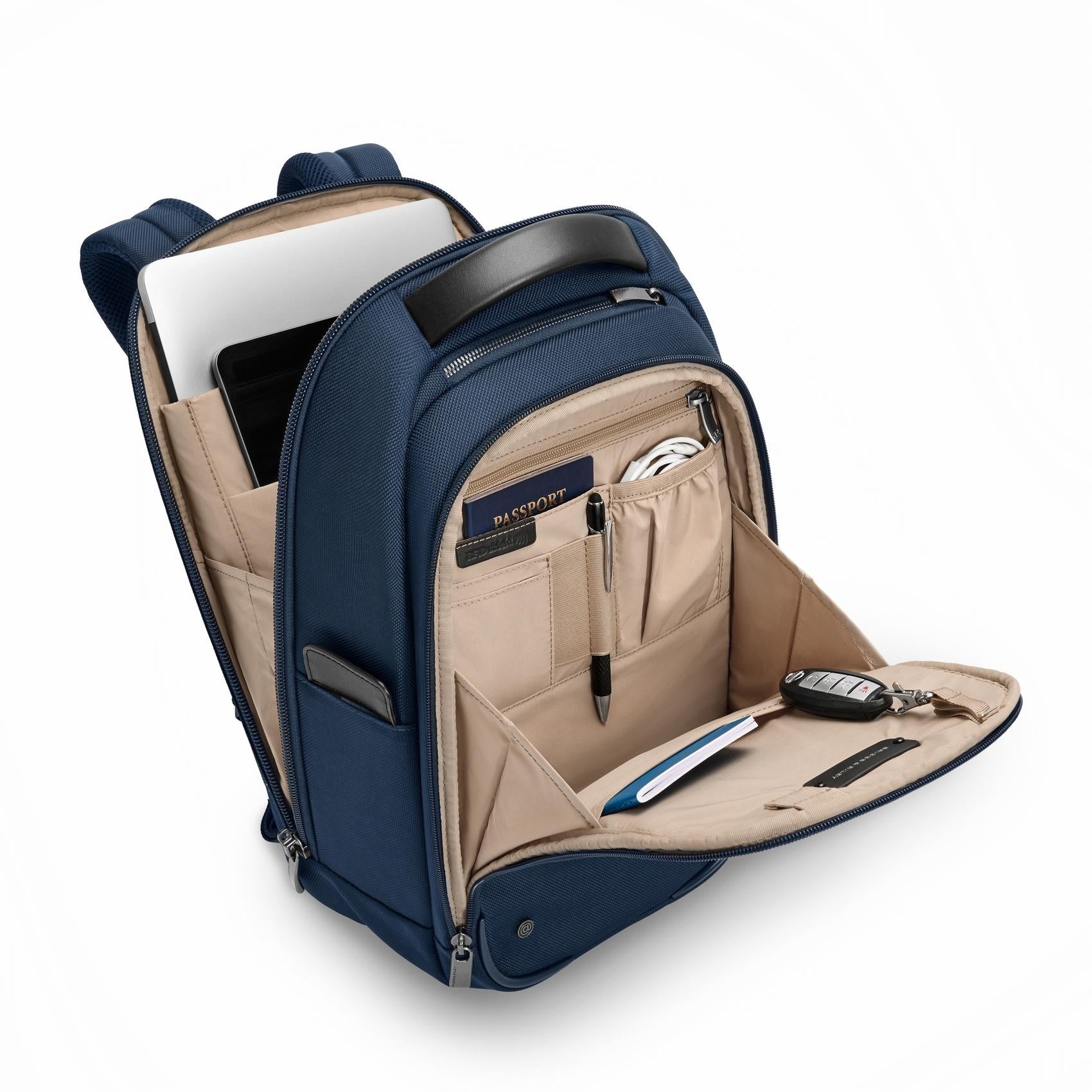@Work Slim Backpack - Navy