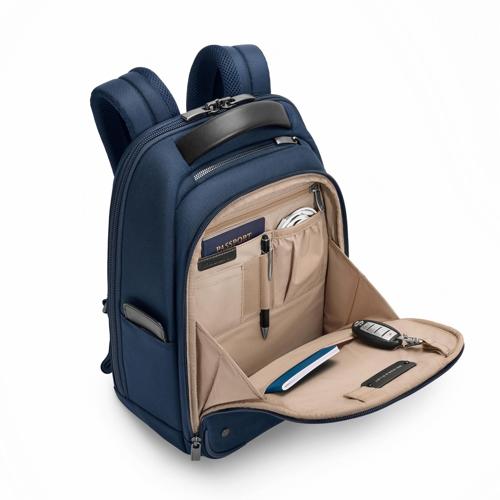 @Work Slim Backpack - Navy