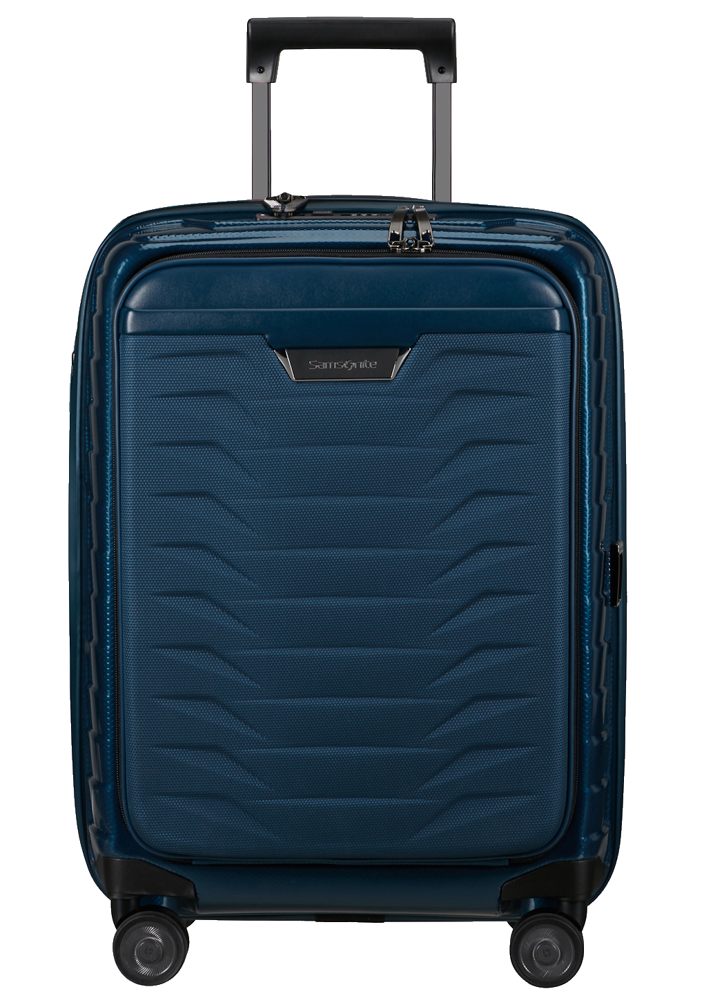 PROXIS 55cm Easy Access Spinner Expandable (4 wheels) - Petrol Blue
