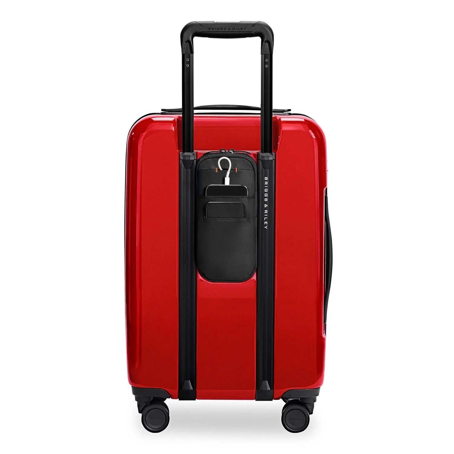 Sympatico Essential 56cm Carry-On Expandable Spinner - Glossy Ruby