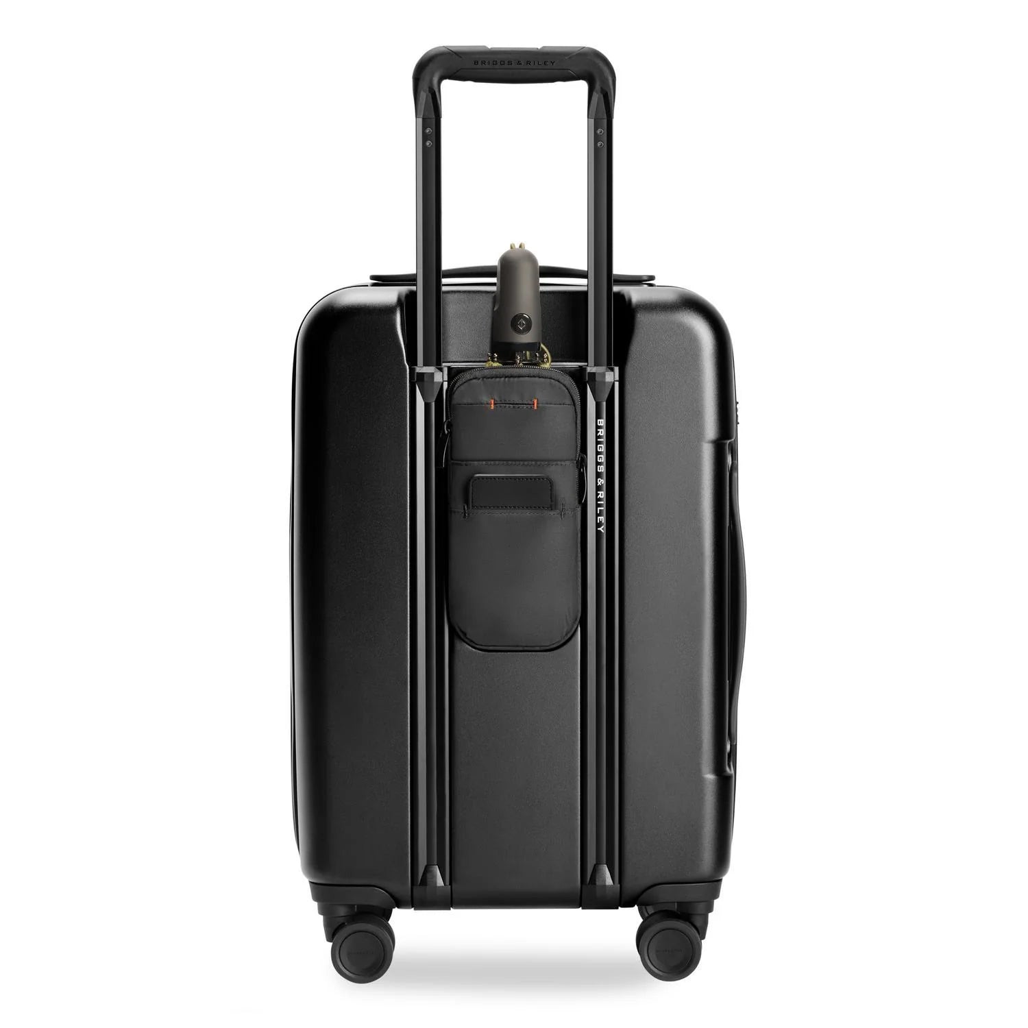Sympatico Essential 56cm Front Pocket Carry-On Expandable Spinner - Black