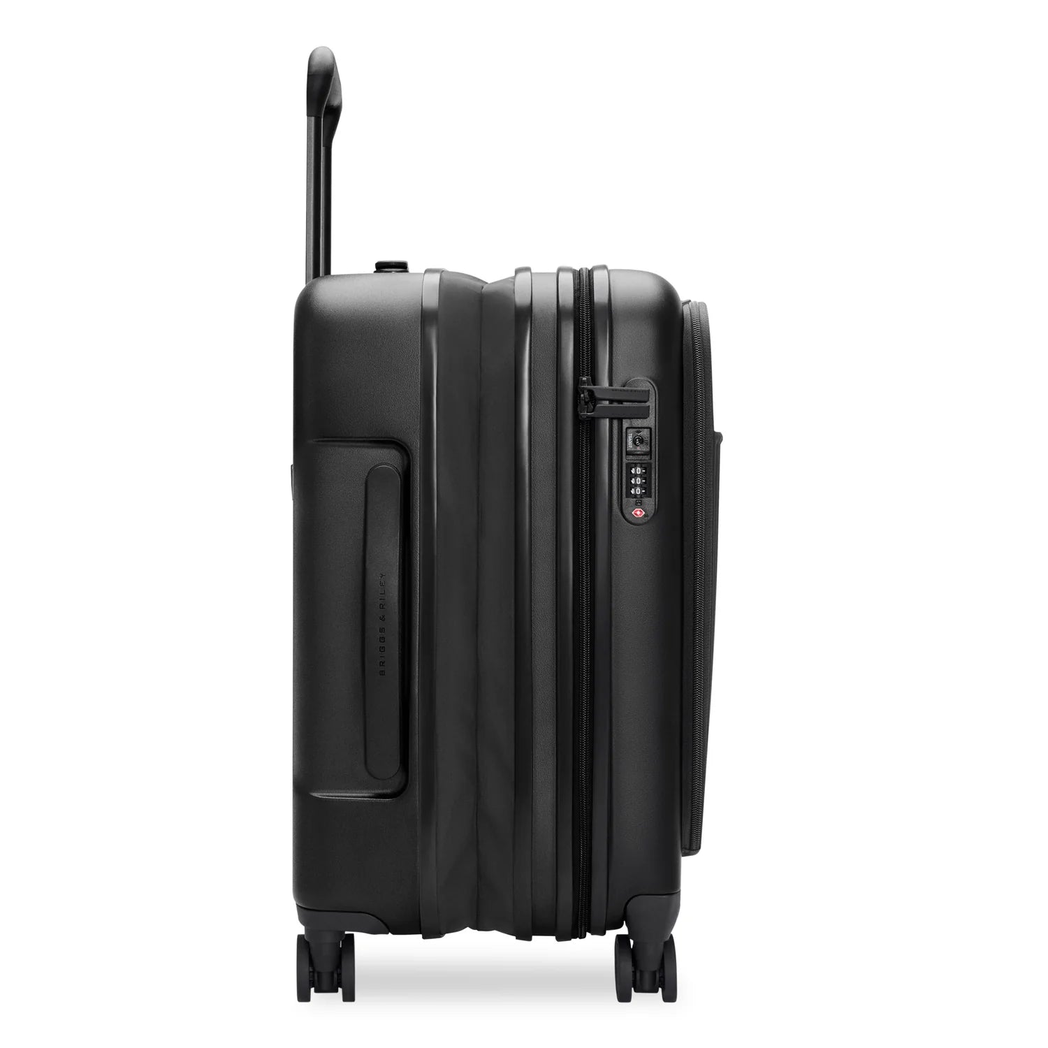 Sympatico Essential 56cm Front Pocket Carry-On Expandable Spinner - Black