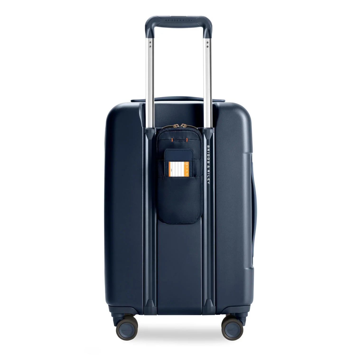 Sympatico Essential 56cm Front Pocket Carry-On Expandable Spinner - Navy