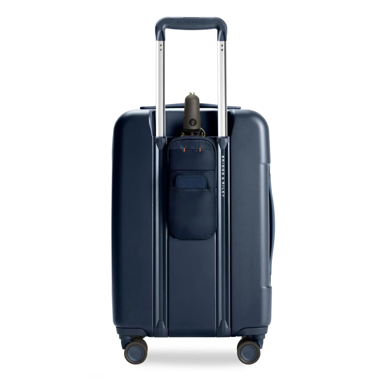 Sympatico Essential 56cm Front Pocket Carry-On Expandable Spinner - Navy
