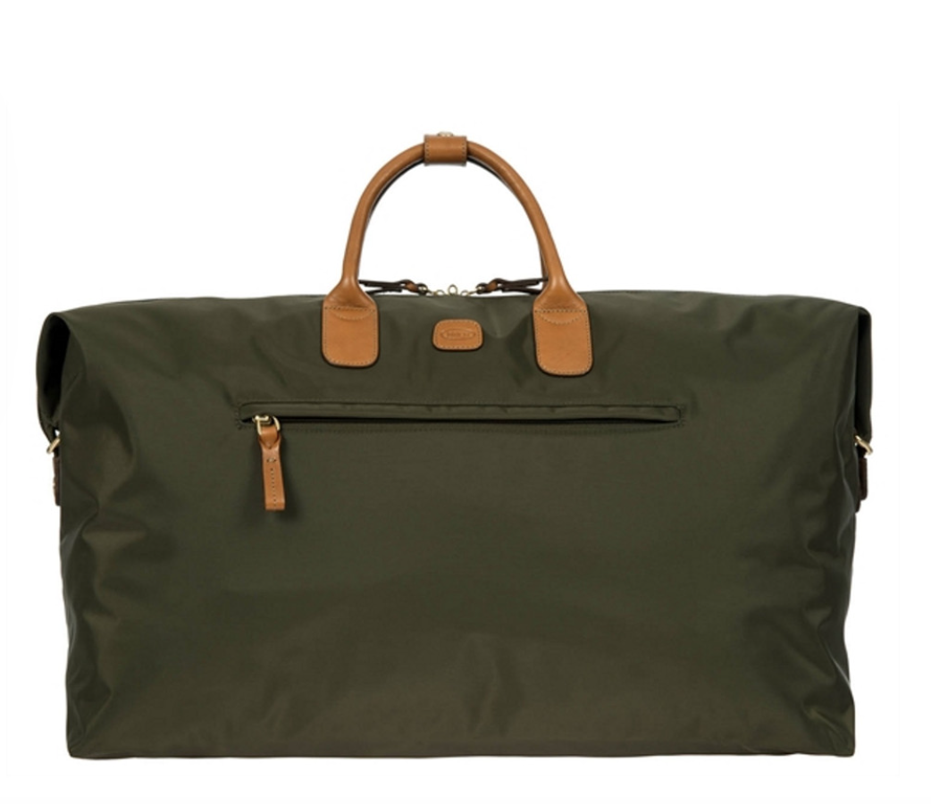X-collection nylon luxury Holdall 2in1 - Olive