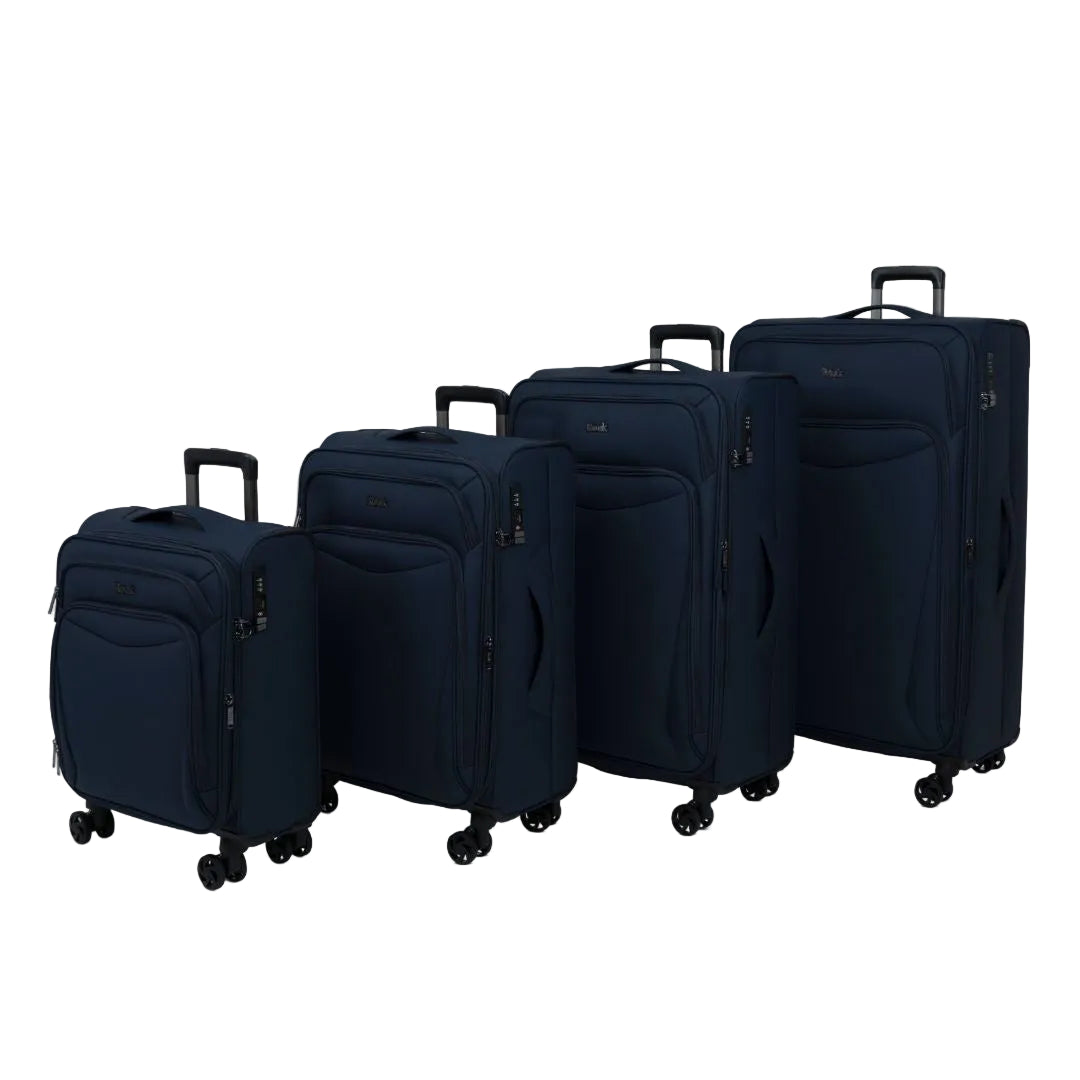 Vitality Set of 4 Suitcases - Navy