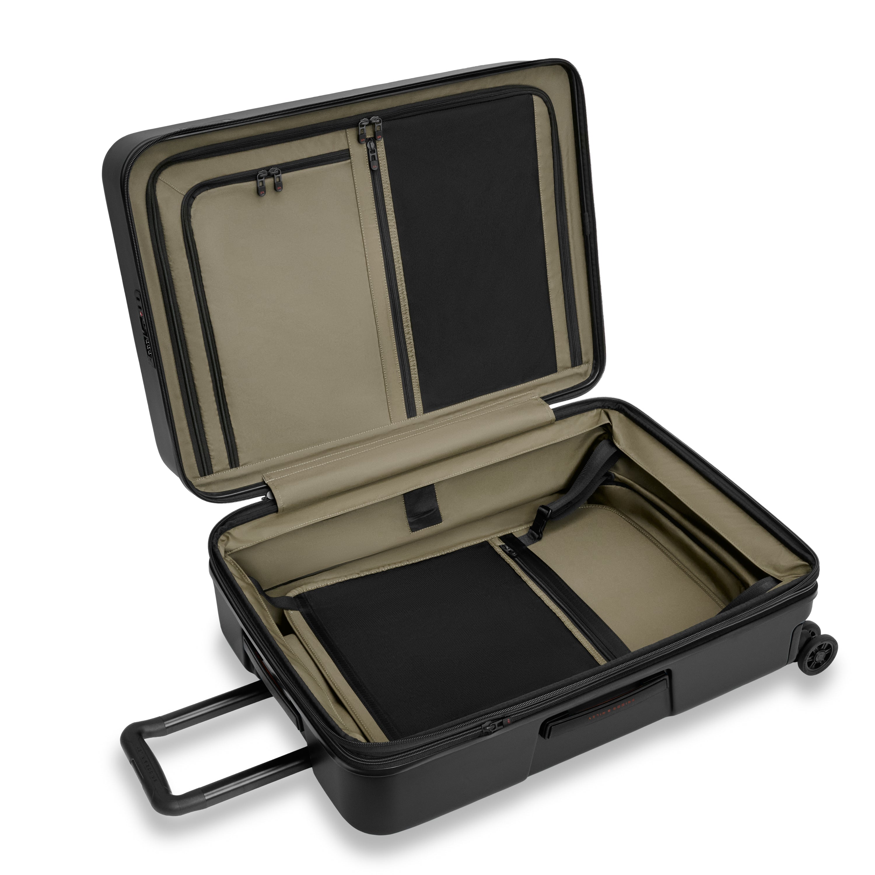 ZDX Medium 68cm Hardside Expandable Spinner - Black