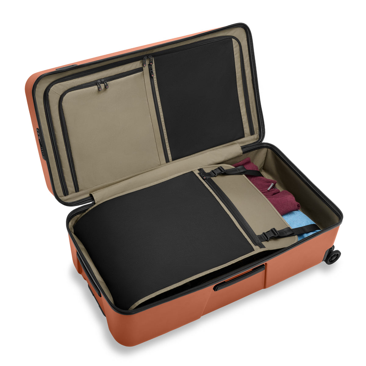 ZDX Extra Large 81cm Hardside Trunk Spinner - Canyon