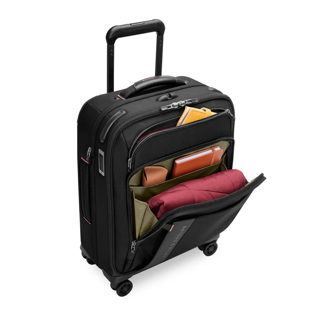 ZDX Global 53cm Carry-On Expandable Spinner - Black