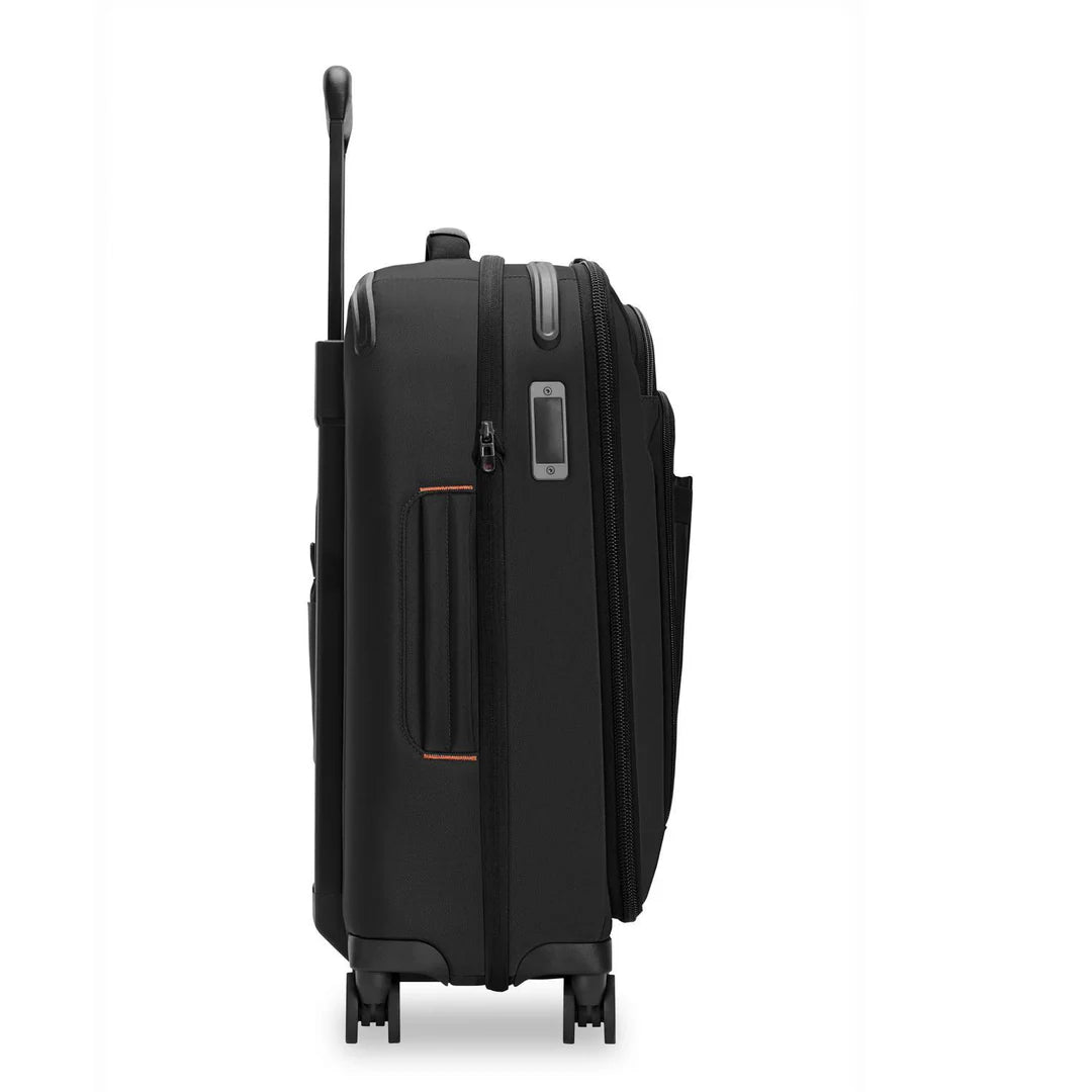 ZDX Essential 56cm Carry-On Expandable Spinner - Black