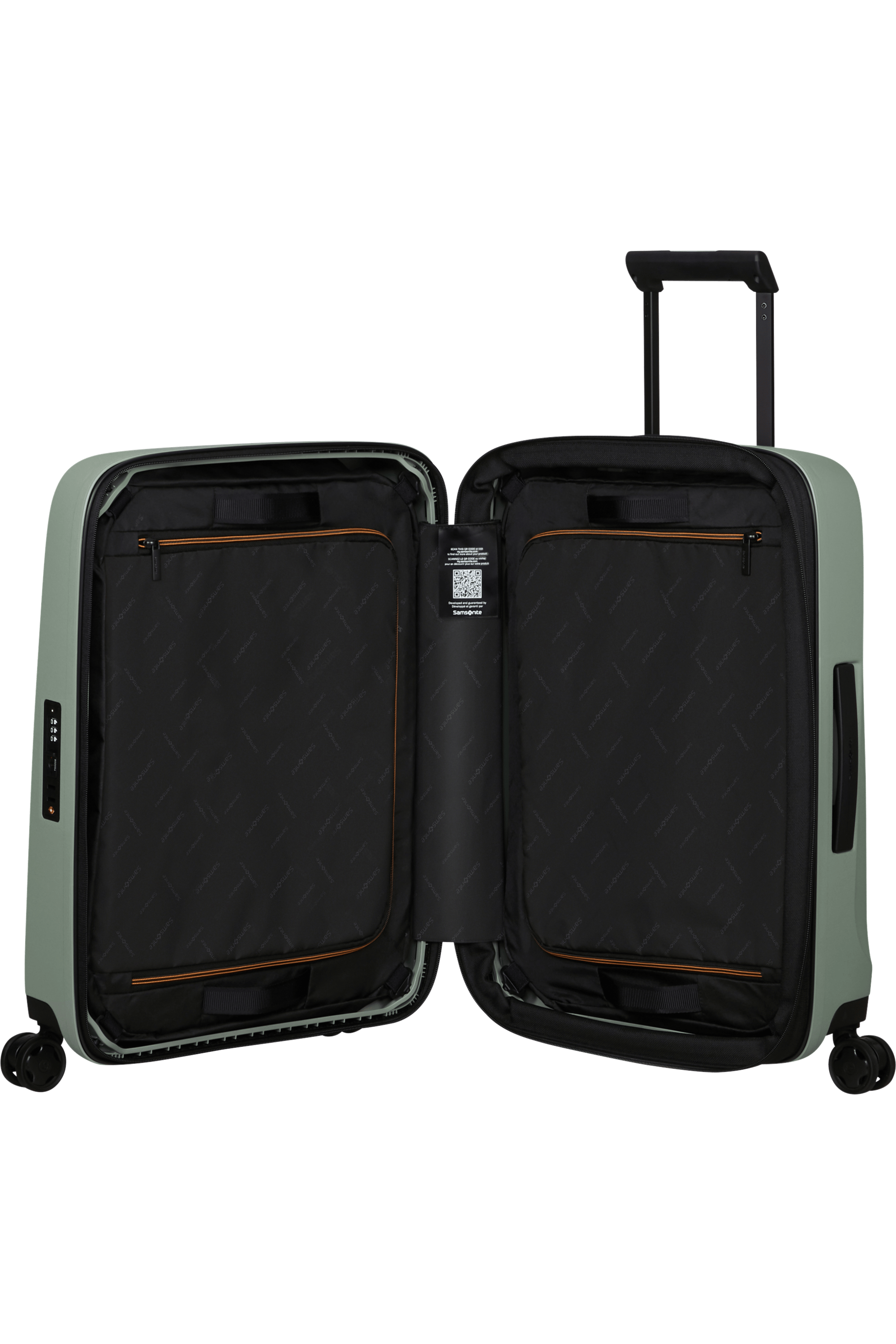 ESSENS Spinner expandable (4 wheels) 55cm - Sage