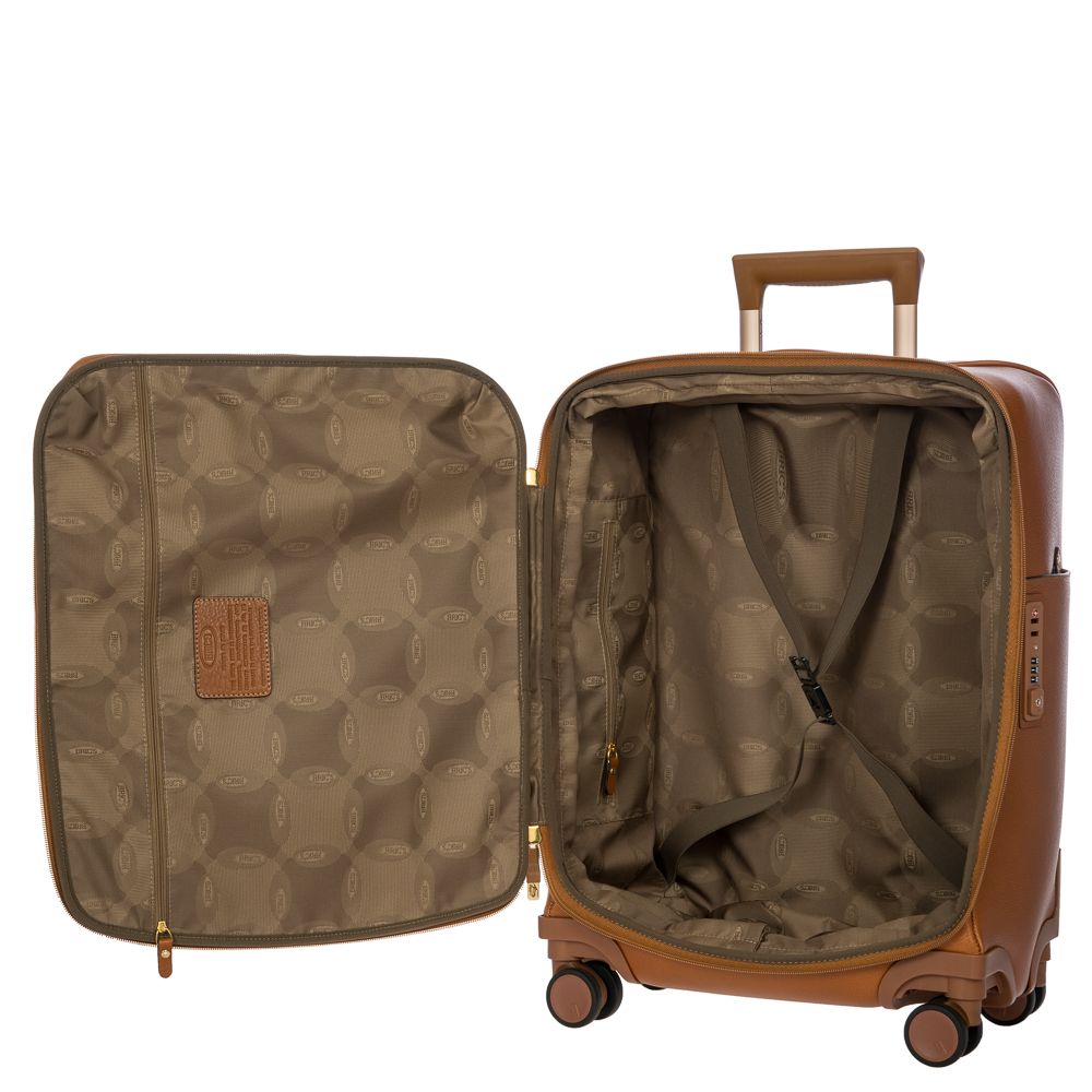 Life Pelle 21" Spinner Carry-on - Cognac