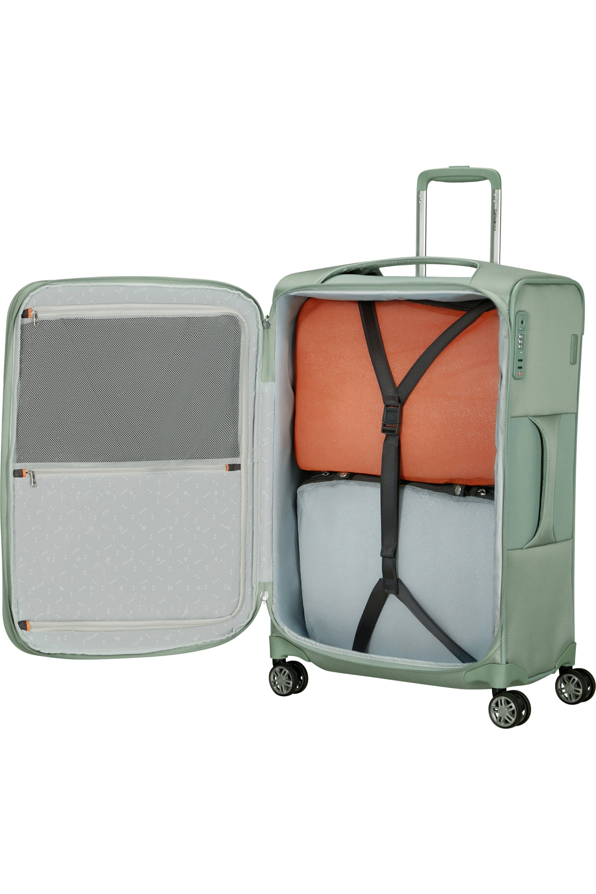 Re-Lite 67cm Spinner Expandable (4 wheels) - Sage