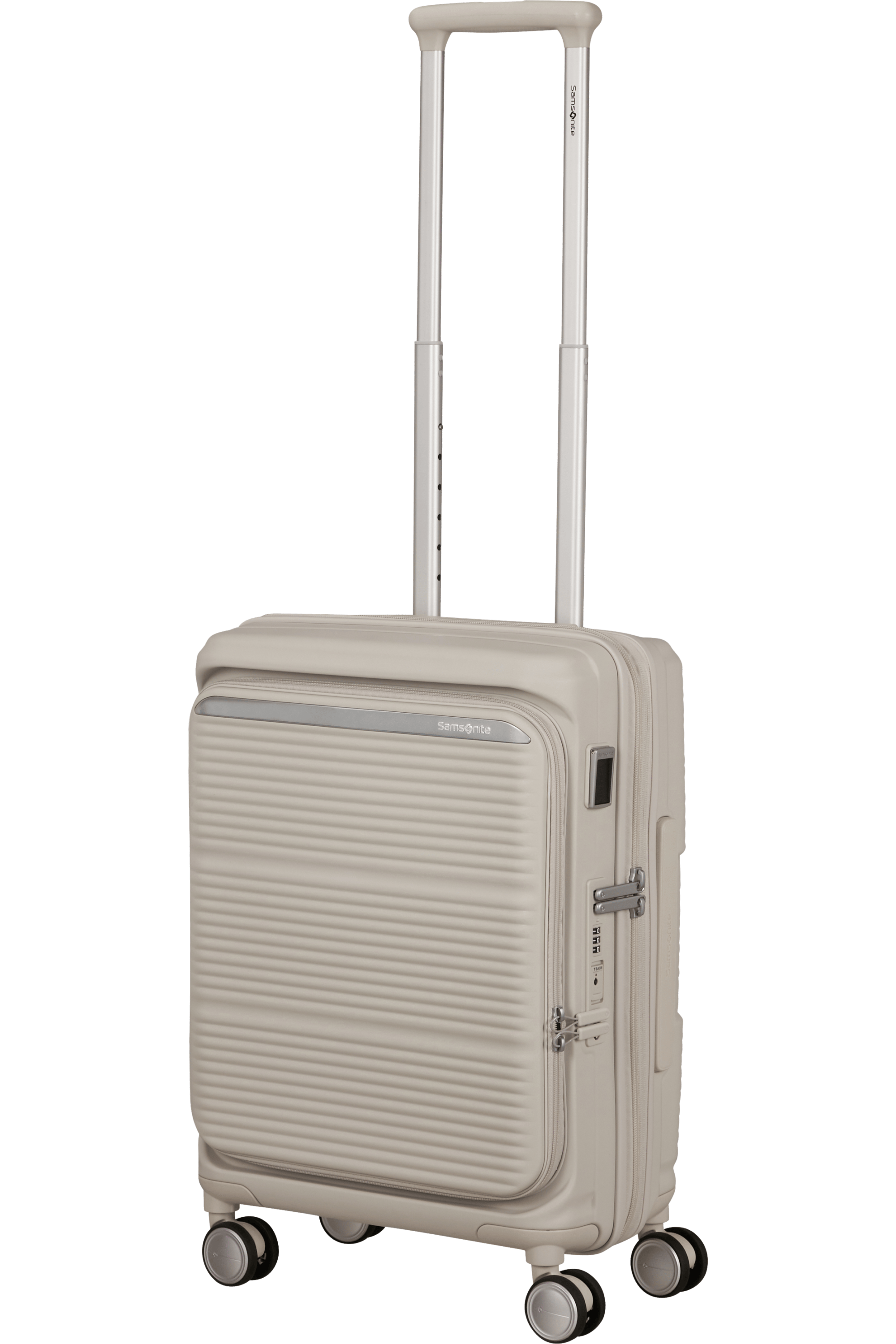 Paralux Spinner expandable (4 wheels) 55cm - Stone Grey