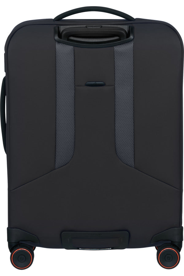 GLAZED Spinner Expandable (4 wheels) 55cm - Black