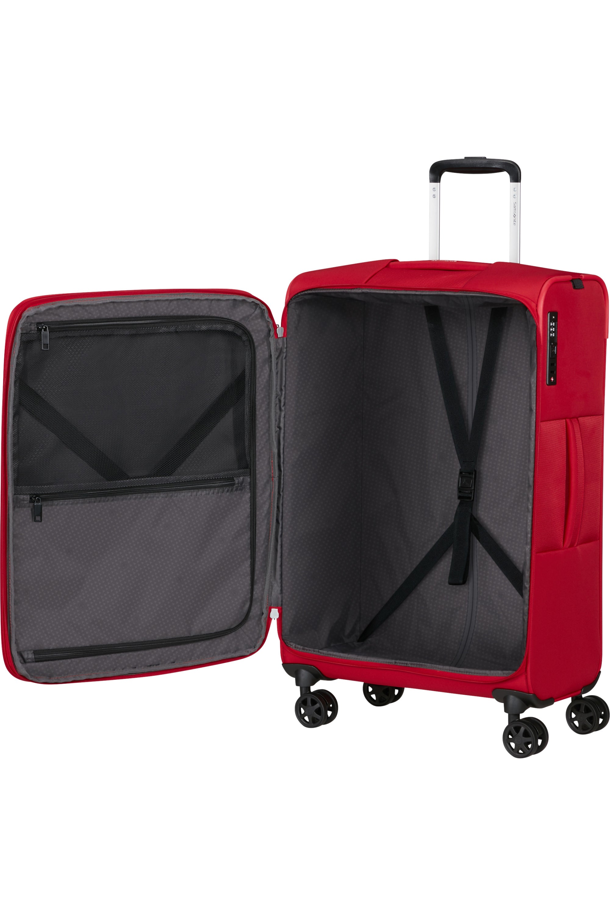GOTWIST Spinner Expandable (4 wheels) 68cm - True Red