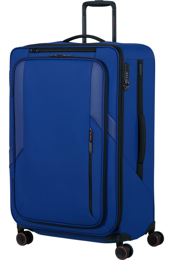 GLAZED Spinner Expandable (4 wheels) 78cm - Electric Blue