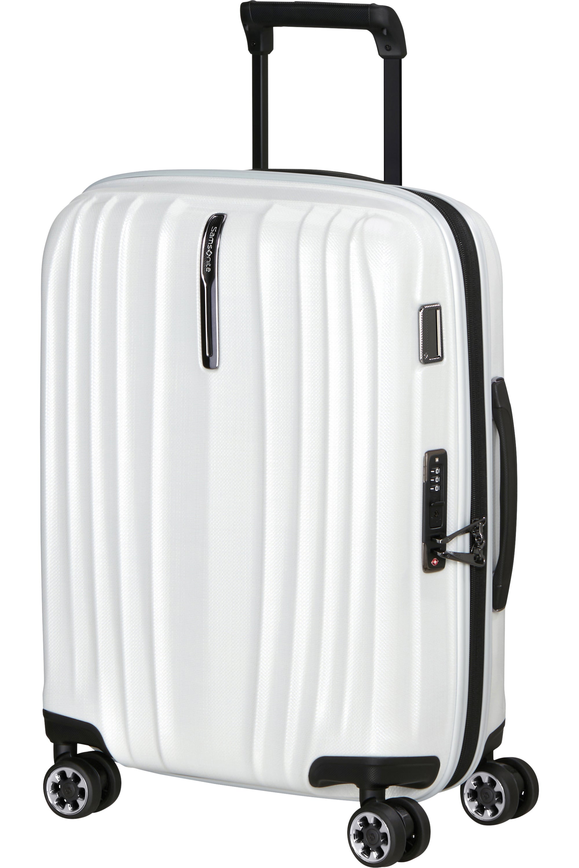 NEXIS Spinner Expandable (4 wheels) 55cm - Cotton White
