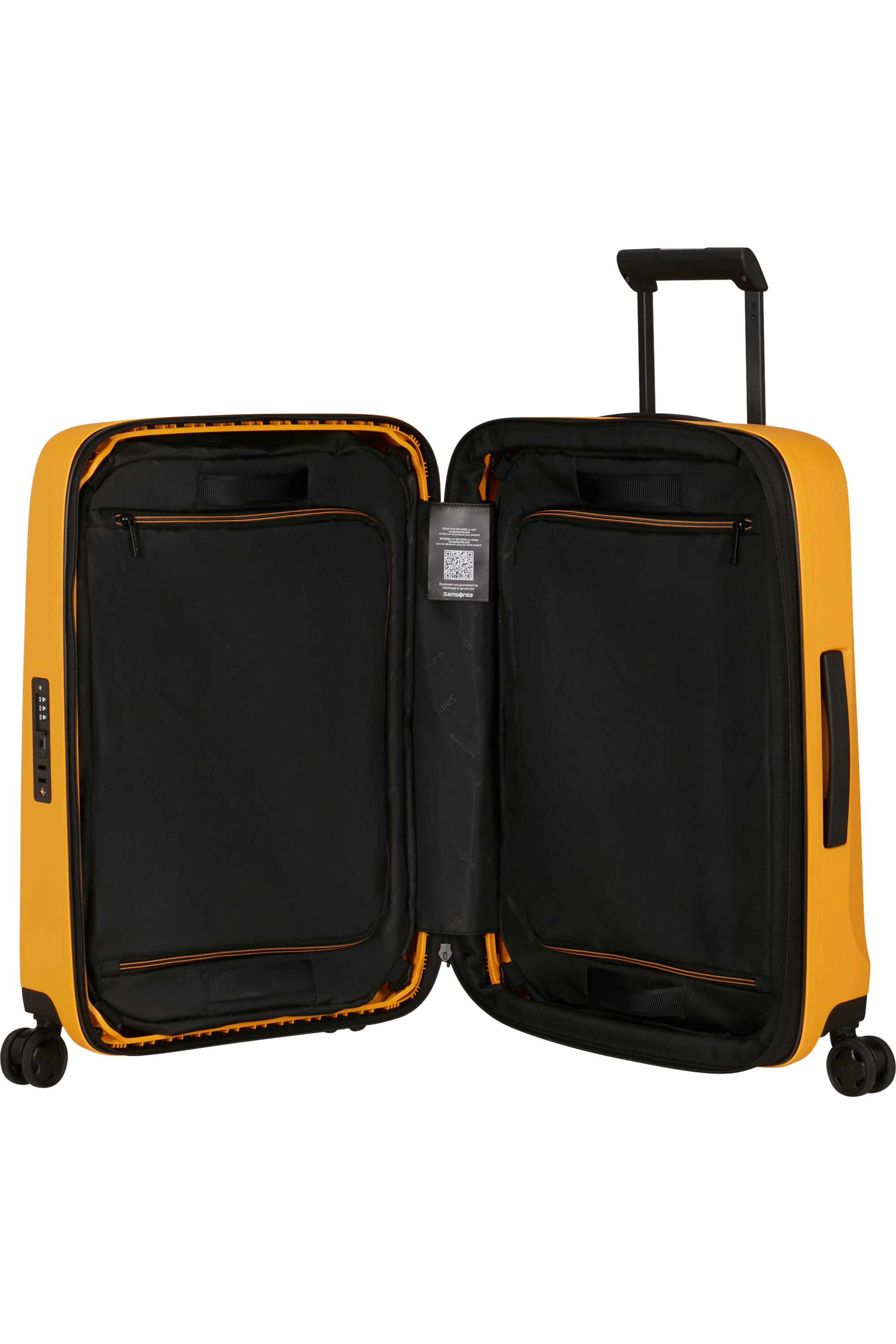 ESSENS Spinner expandable (4 wheels) 55cm - Radiant Yellow