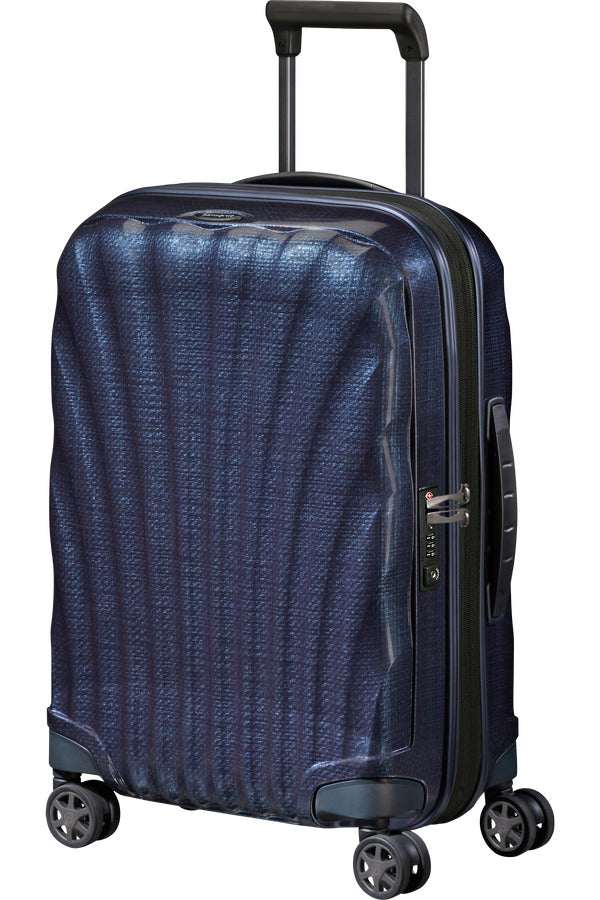 C-Lite Spinner (4 wheels) 55cm Expandable Cabin - Midnight Blue