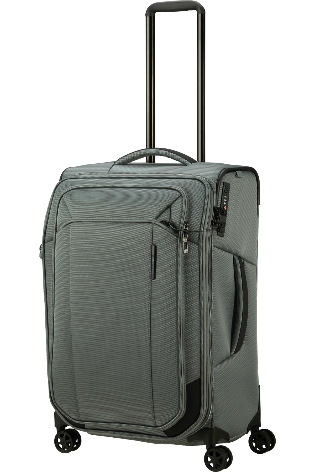 RESPARK 67cm Spinner Expandable (4 wheels) Sage Grey London Luggage