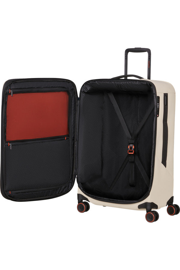 GLAZED Spinner Expandable (4 wheels) 67cm - Sandstone