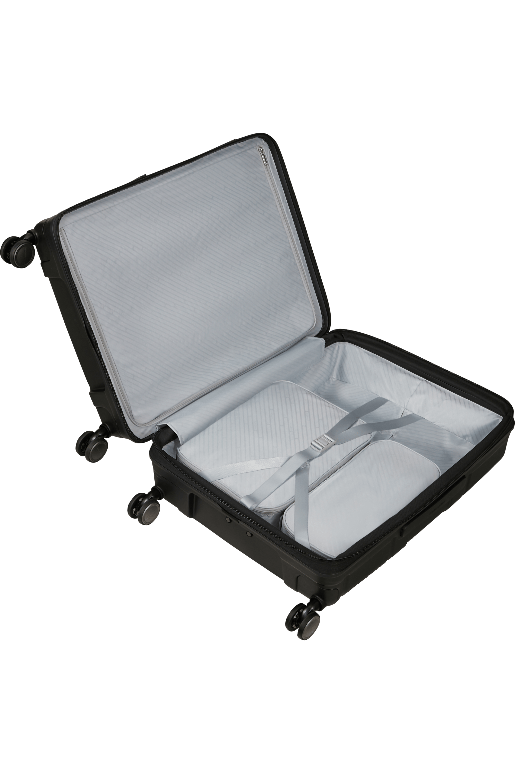 Paralux Spinner expandable (4 wheels) 67cm - Black