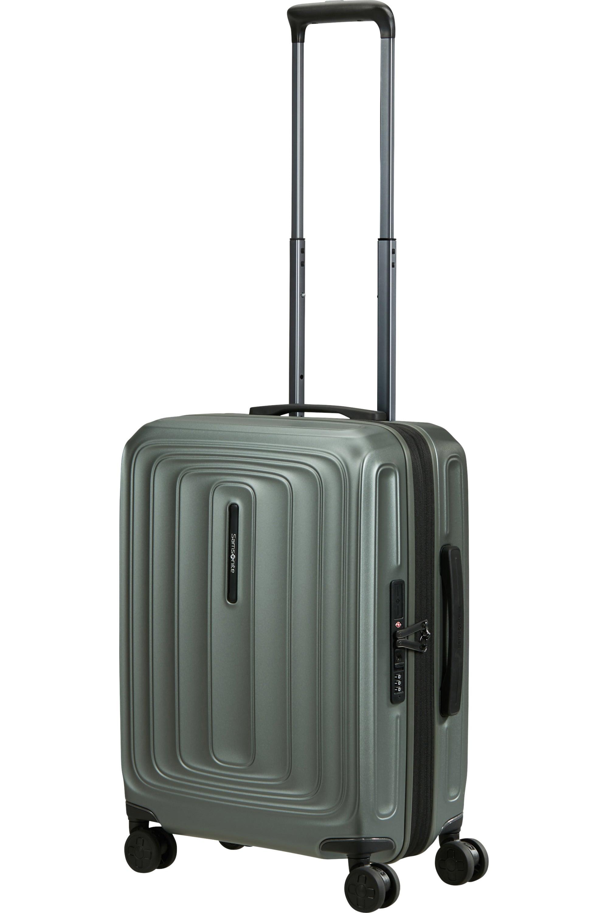 2WANDER Spinner Expandable (4 wheels) 55cm - Matt Sage Khaki