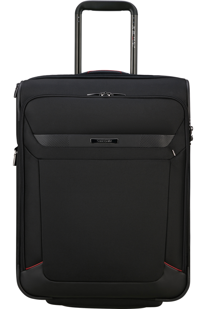 PRO DLX 6 Upright Expandable 2 wheels 55cm Black London Luggage