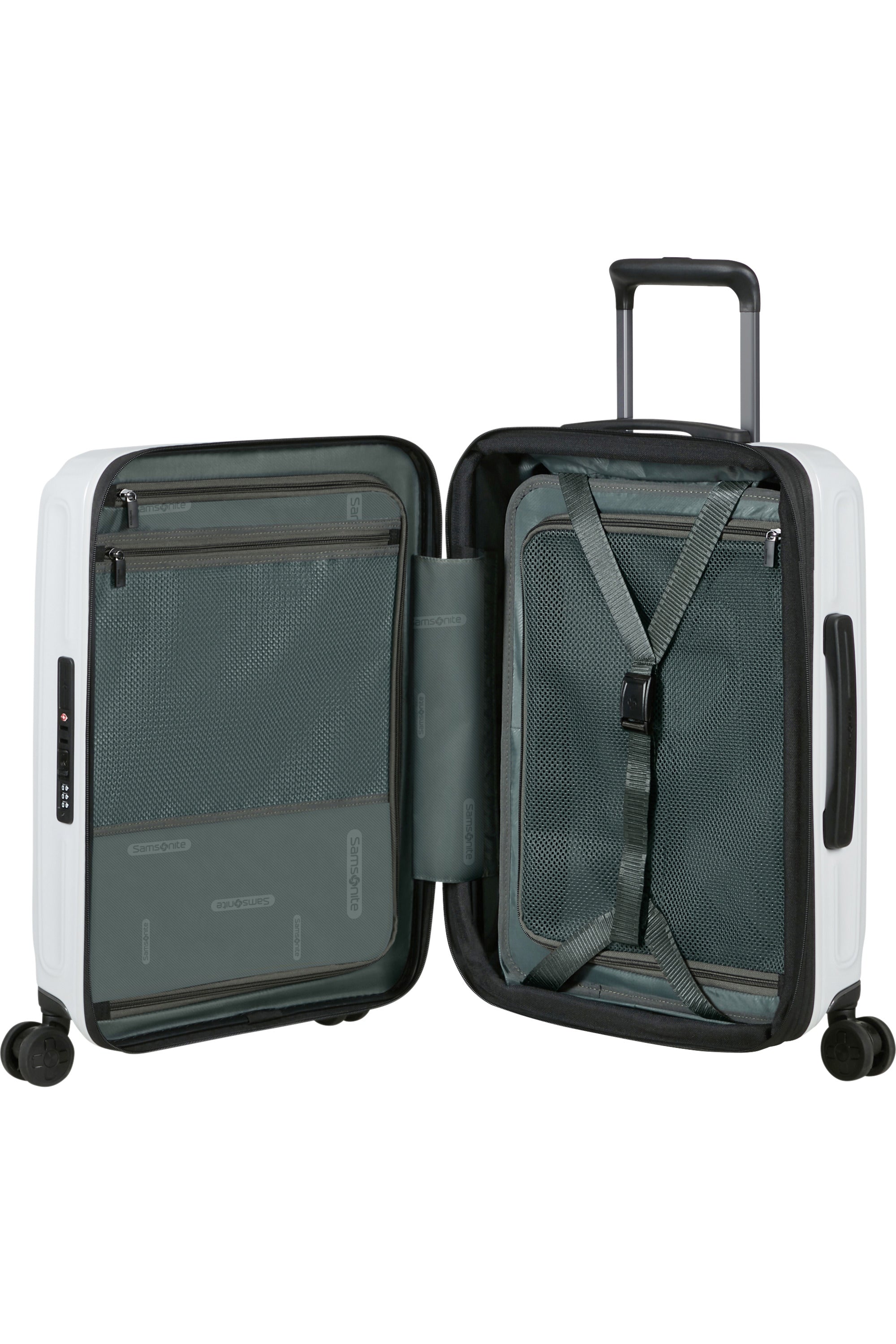 2WANDER Spinner Expandable (4 wheels) 55cm - Metallic Stone