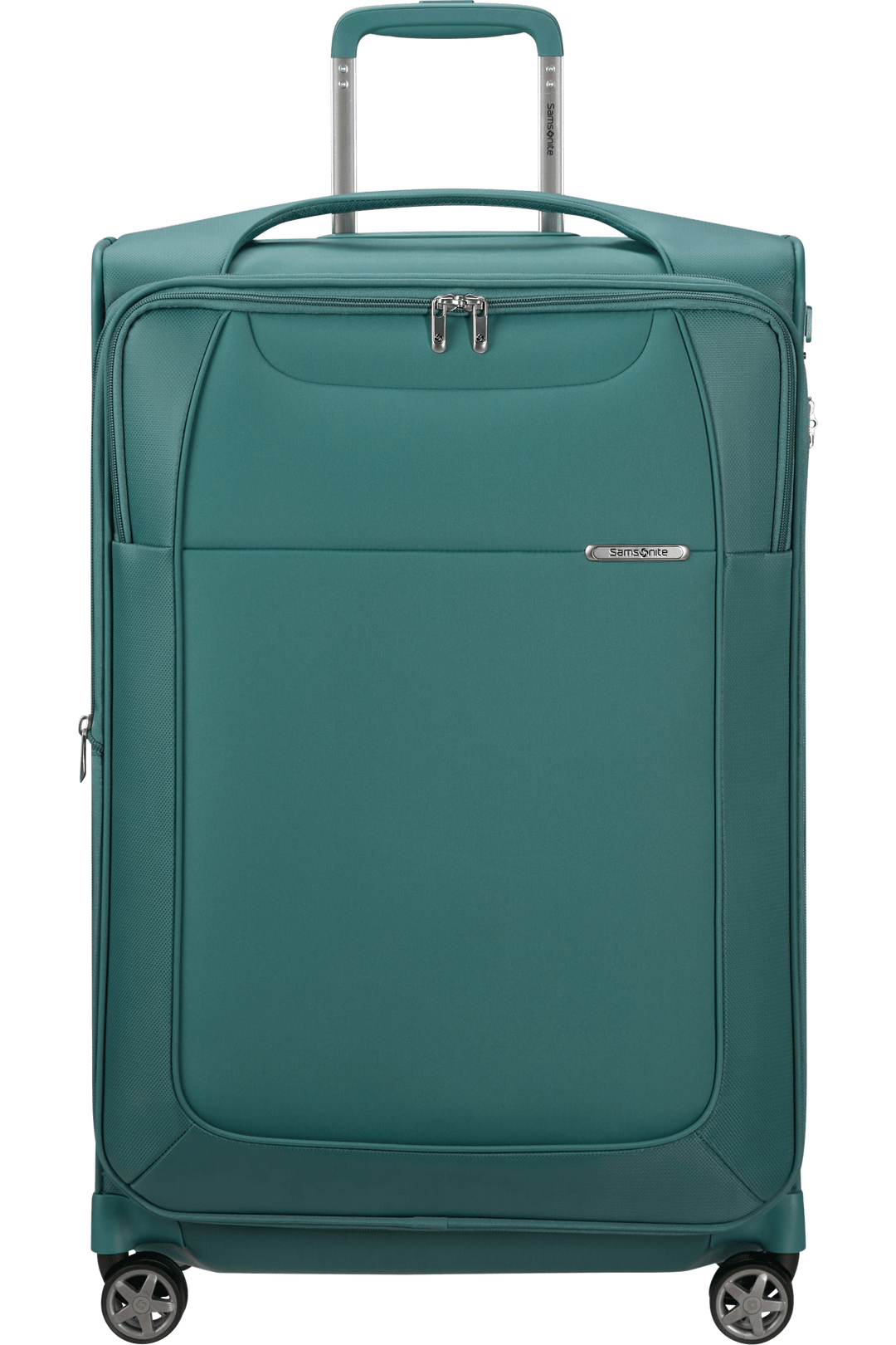 D LITE 71cm Spinner Expandable 4 wheels Northern Blue London Luggage