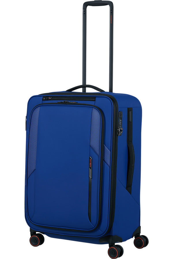 GLAZED Spinner Expandable (4 wheels) 67cm - Electric Blue
