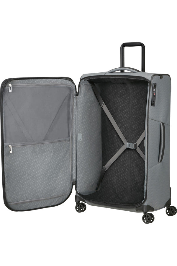 Respark 79cm Spinner Expandable (4 wheels) - Charcoal Amber